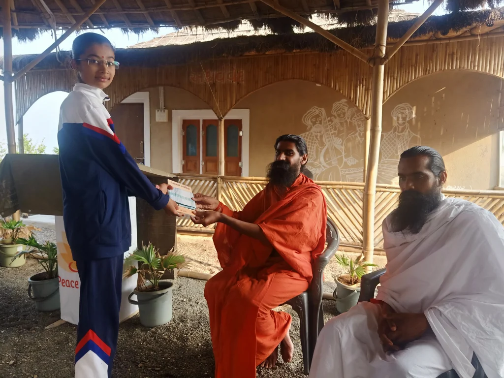 Educational Support: Distribution of Notebooks